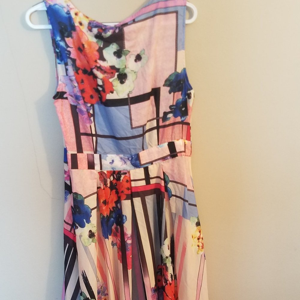 Flory Day print dress